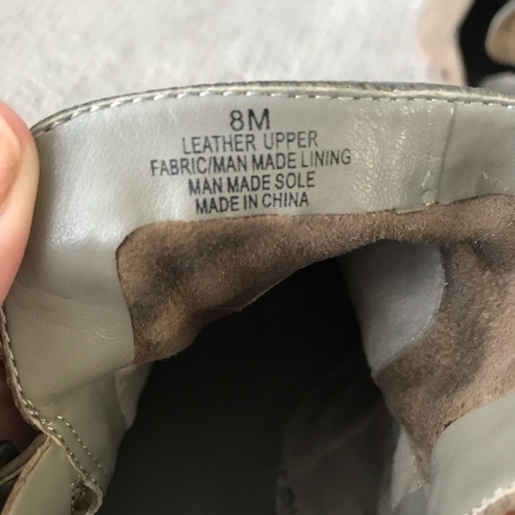 Gianni Bini Tan Suede Perforated Booties - Picture 7 of 10